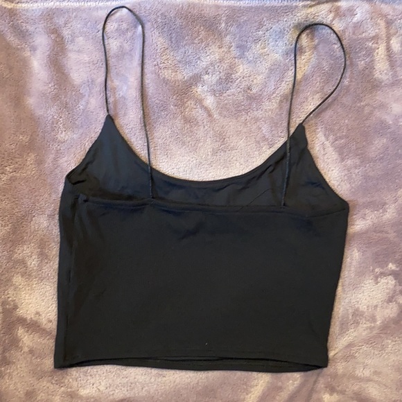 *SOLD* 2 for $22 Zara Dainty Spaghetti Cropped Tank Top - Picture 4 of 7
